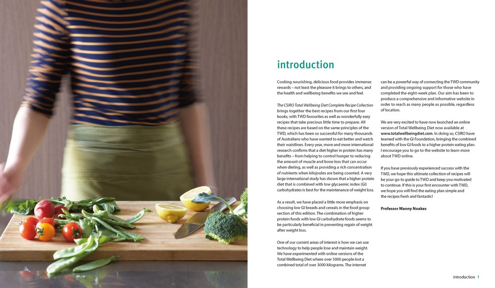 The CSIRO Total Wellbeing Diet by CSIRO Complete Recipe Collection