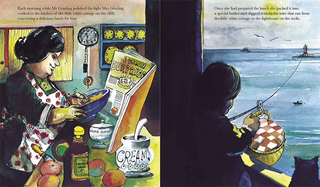 The Lighthouse Keeper's Lunch (45th Anniversary Edition), Lighthouse