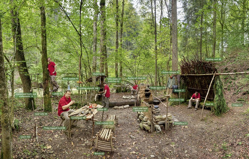 The Swiss Army Knife Book, 63 Outdoor Projects by Felix Immler