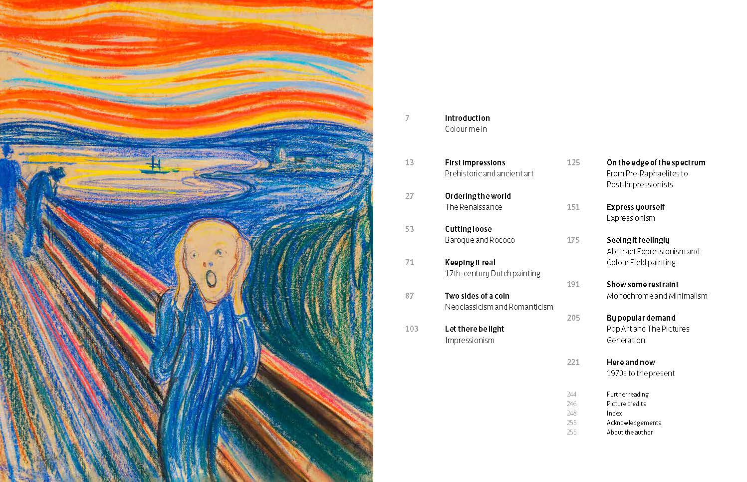 Colours of Art, The Story of Art in 80 Palettes by Chloe Ashby