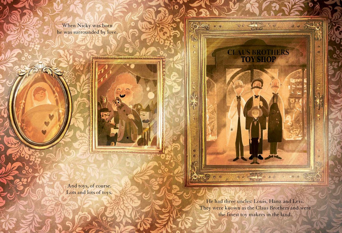 Kid Christmas, of the Claus Brothers Toy Shop by David Litchfield