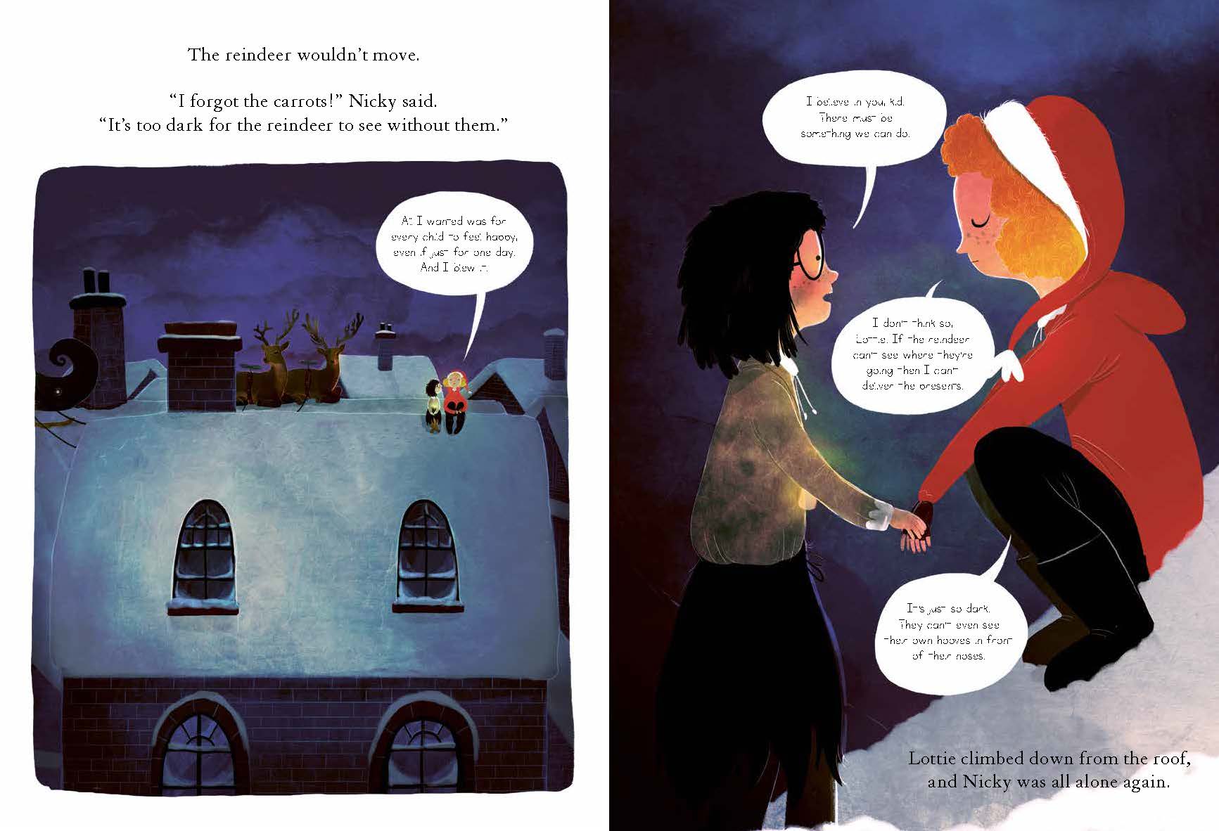 Kid Christmas, of the Claus Brothers Toy Shop by David Litchfield