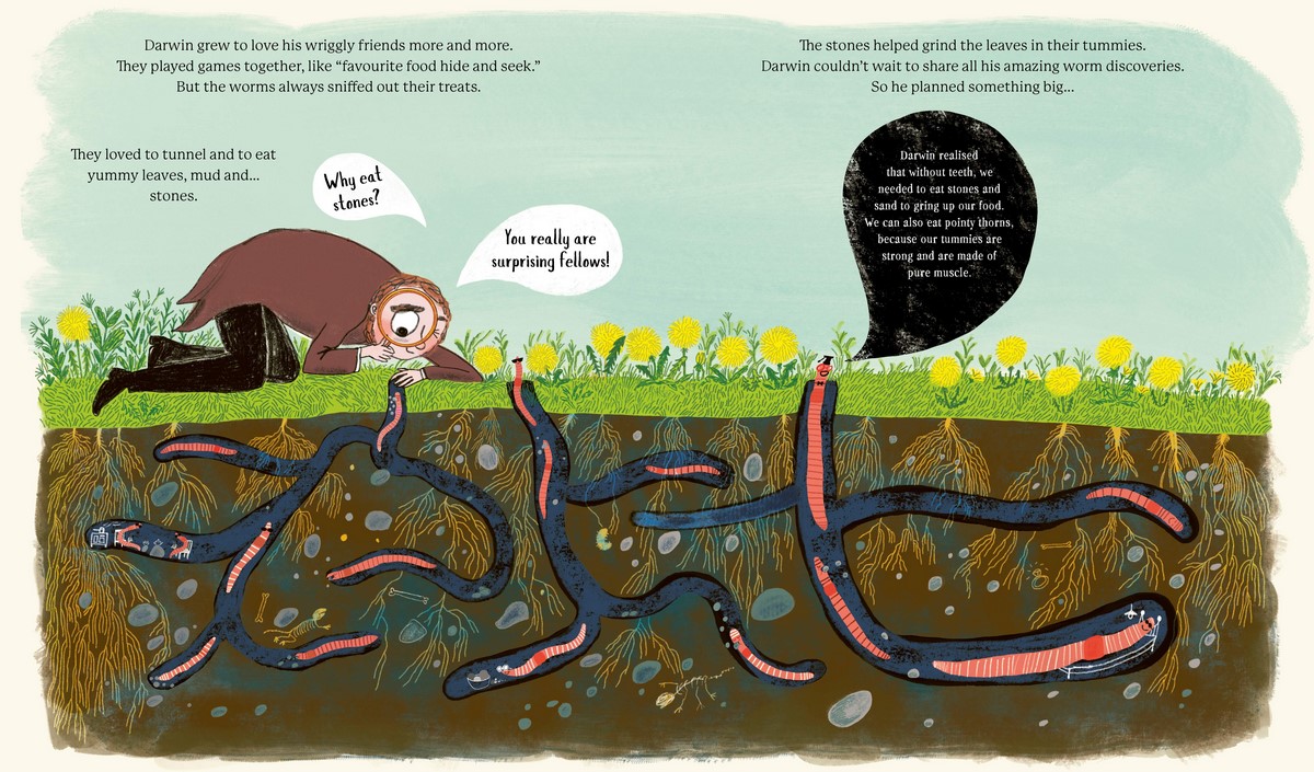 Darwin's SuperPooping Worm Spectacular by Gwen Millward