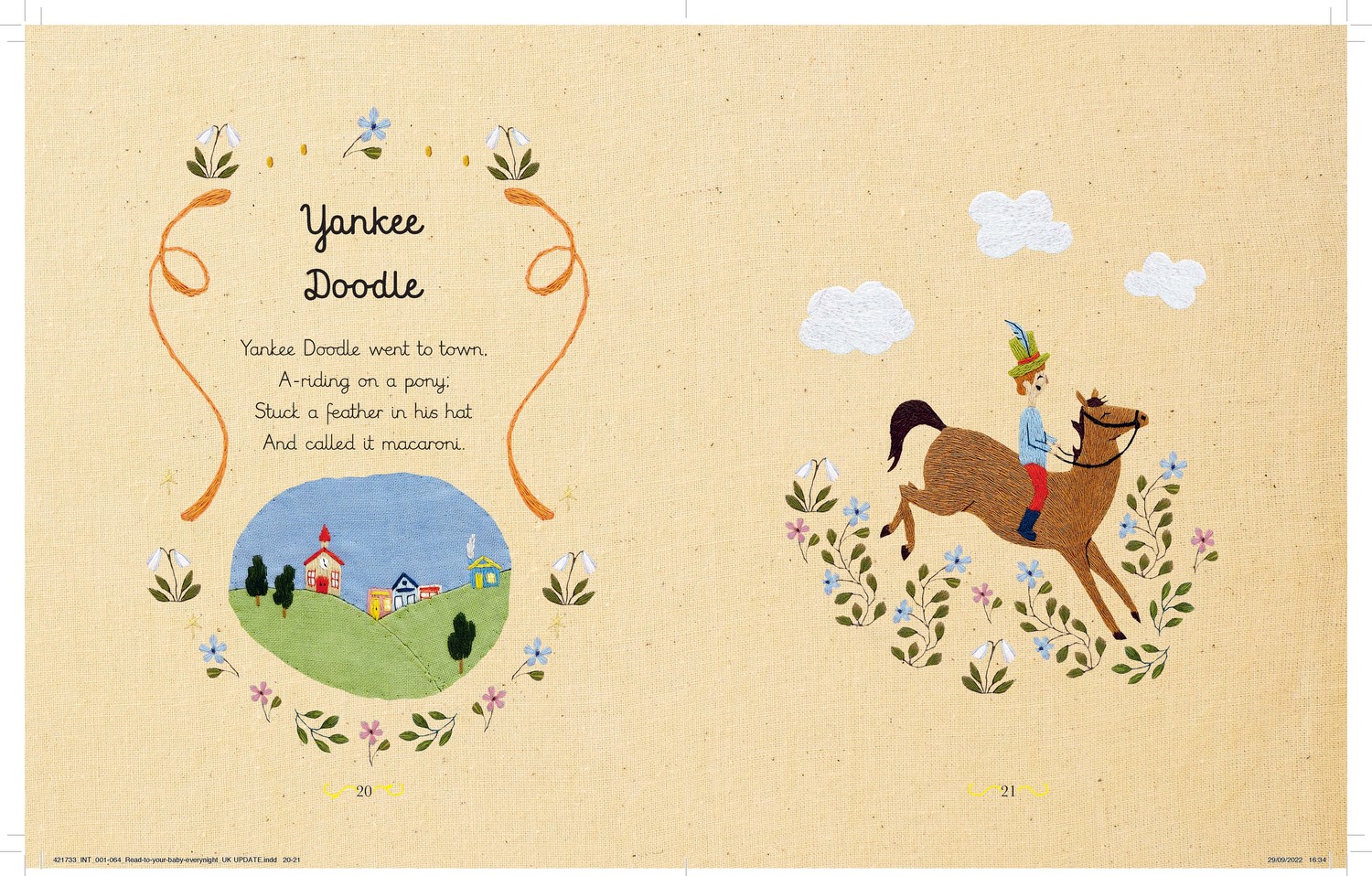 Read to Your Baby Every Night, 30 classic lullabies and rhymes to read aloud by Chloe Giordano