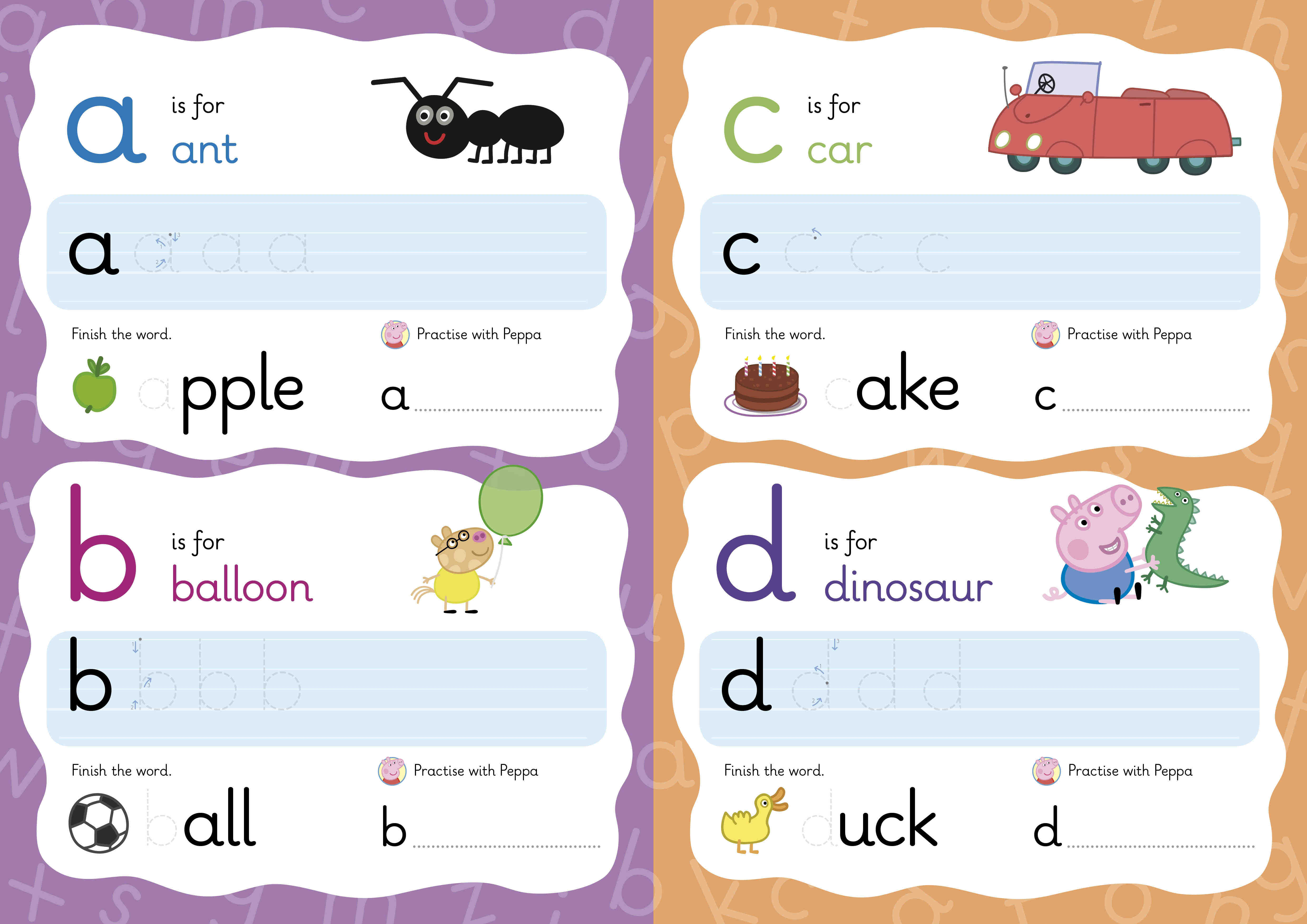 Practise with Peppa: Wipe-Clean Writing, Peppa Pig Series by Ladybird ...