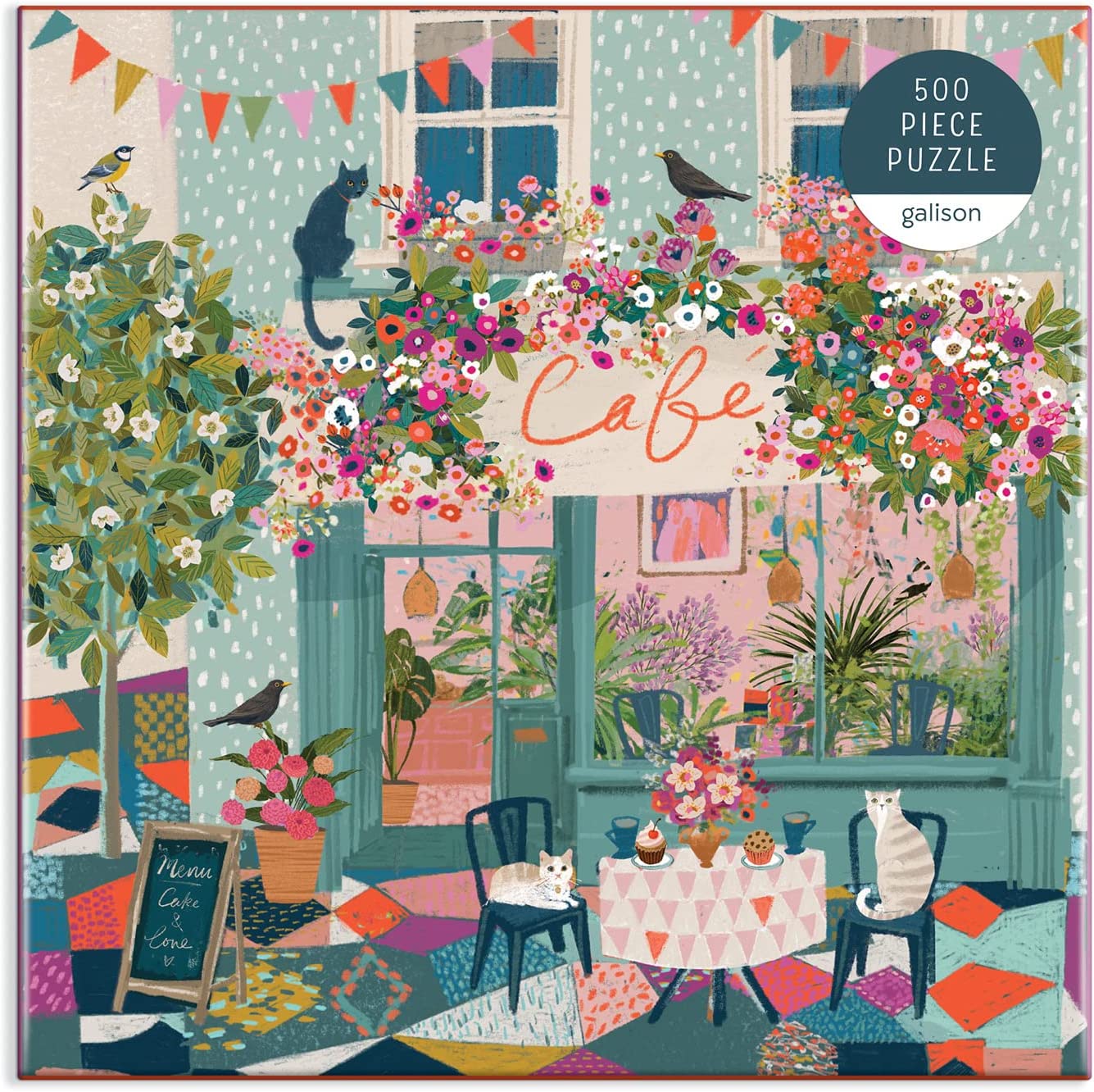 Afternoon Tea Puzzle, 500Piece Jigsaw Puzzle by Galison 9780735369924 Booktopia