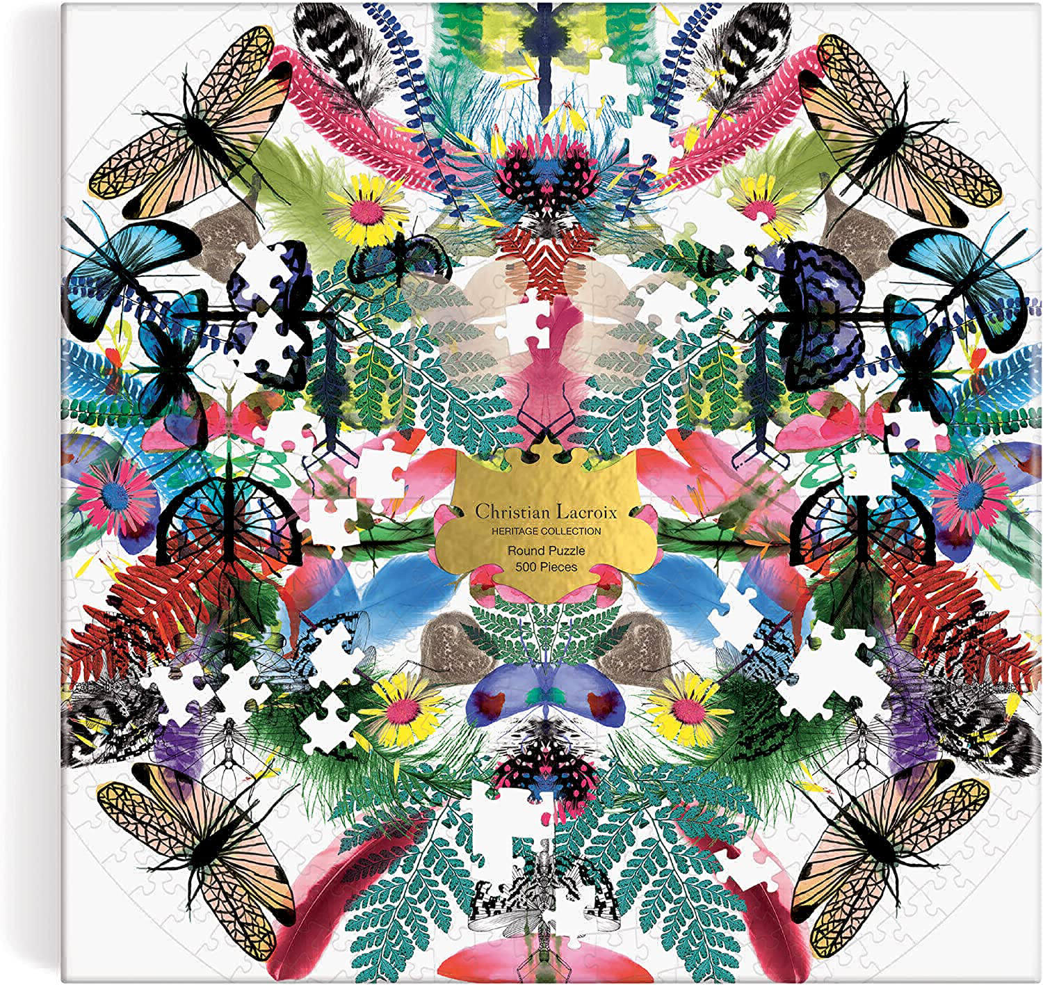 Christian Lacroix Heritage Collection Caribe Round Puzzle, 500Piece