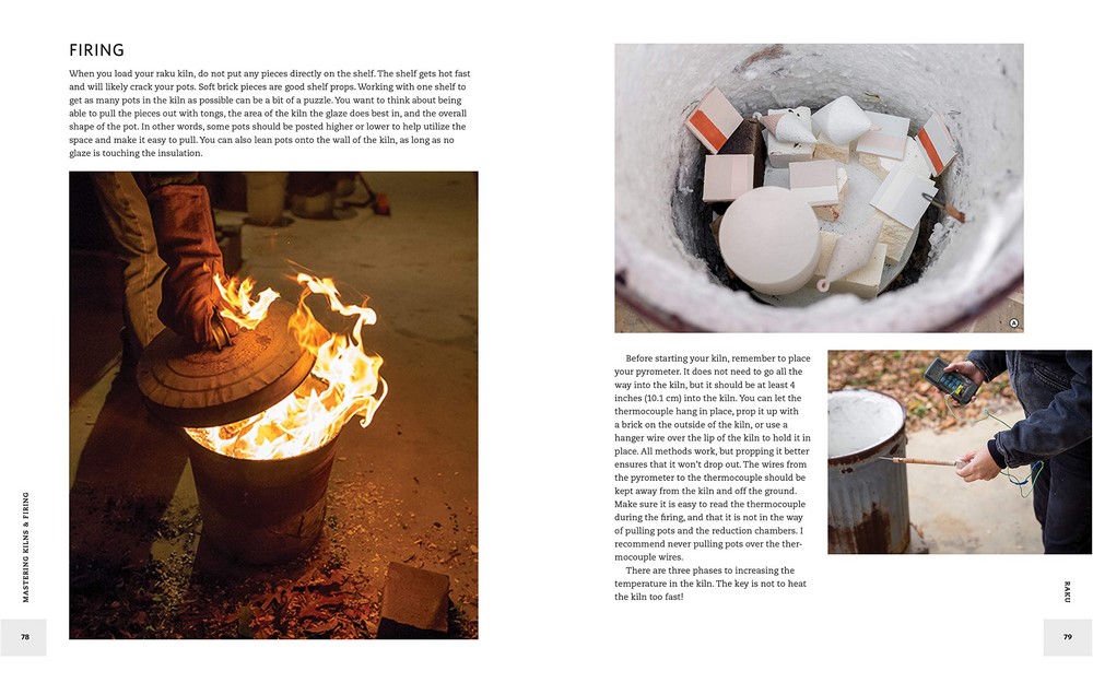 Mastering Kilns and Firing, Raku, Pit and Barrel, Wood Firing, and More