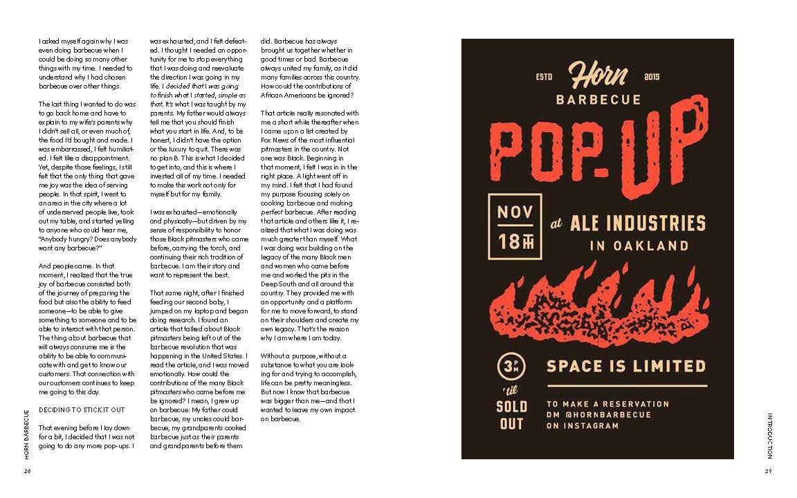 Horn Barbecue, Recipes and Techniques from a Master of the Art of BBQ