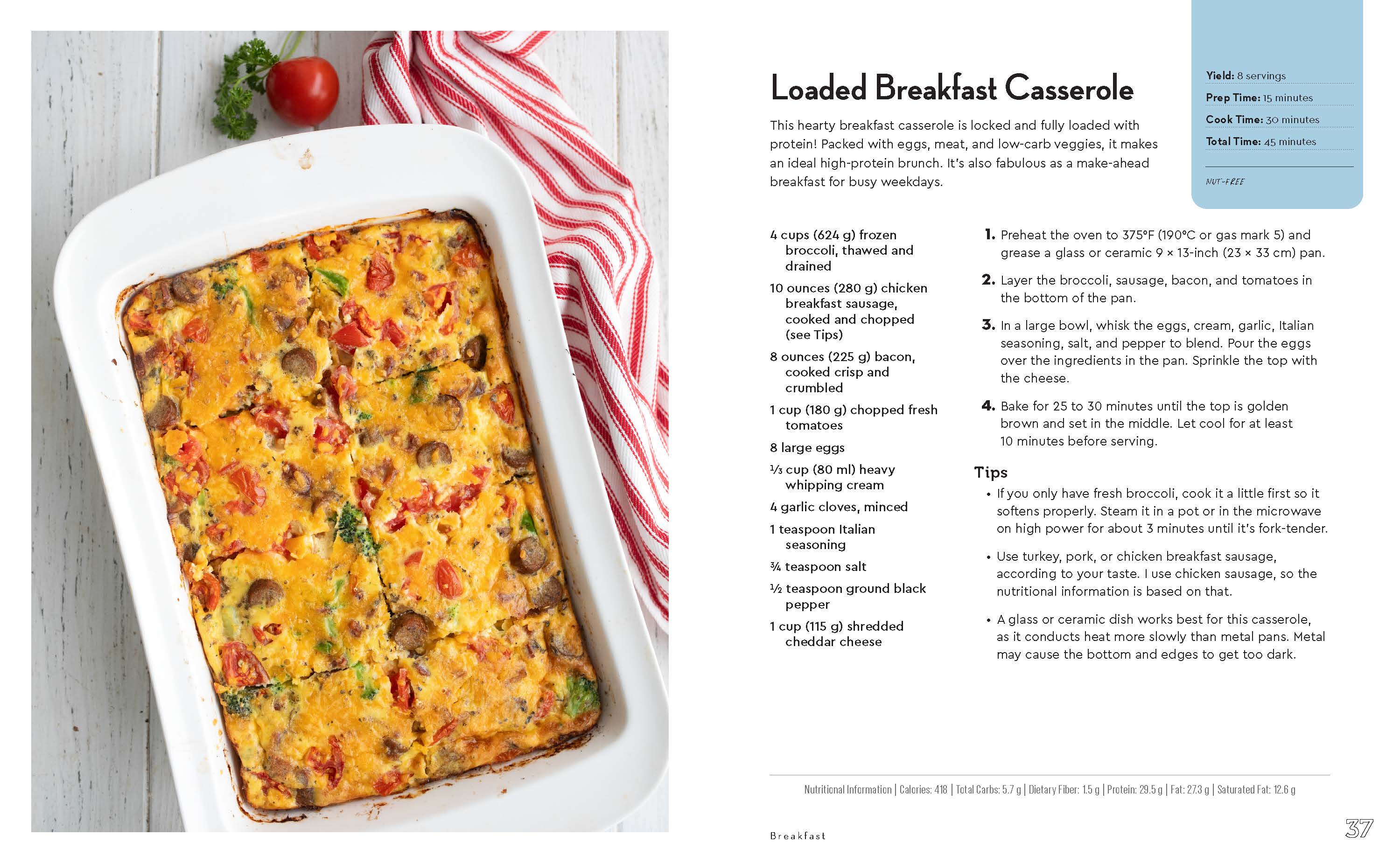 The Protein Advantage Cookbook by Carolyn Ketchum High-Protein