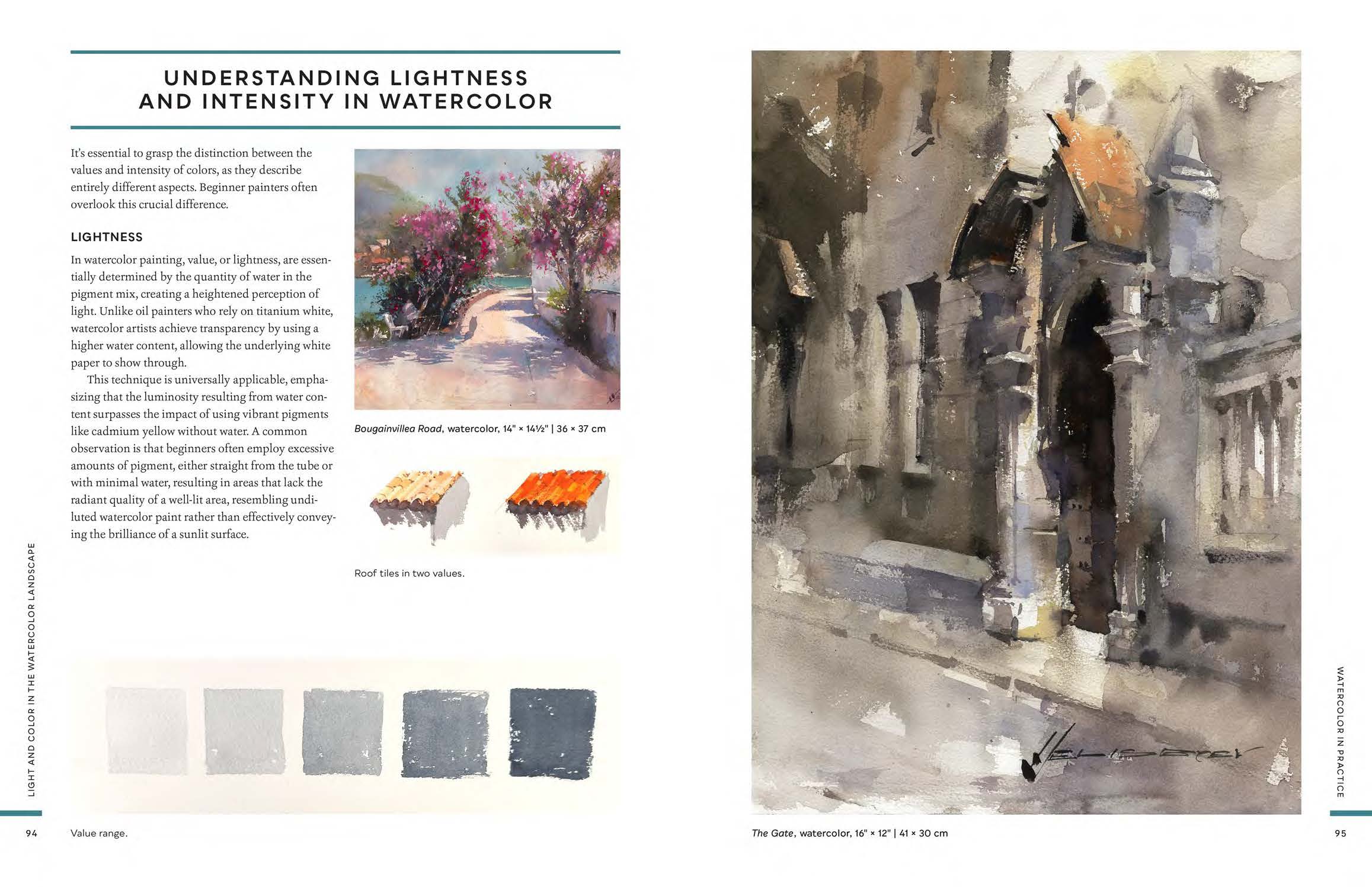 Light and Color in the Watercolor Landscape by Vladislav Yeliseyev