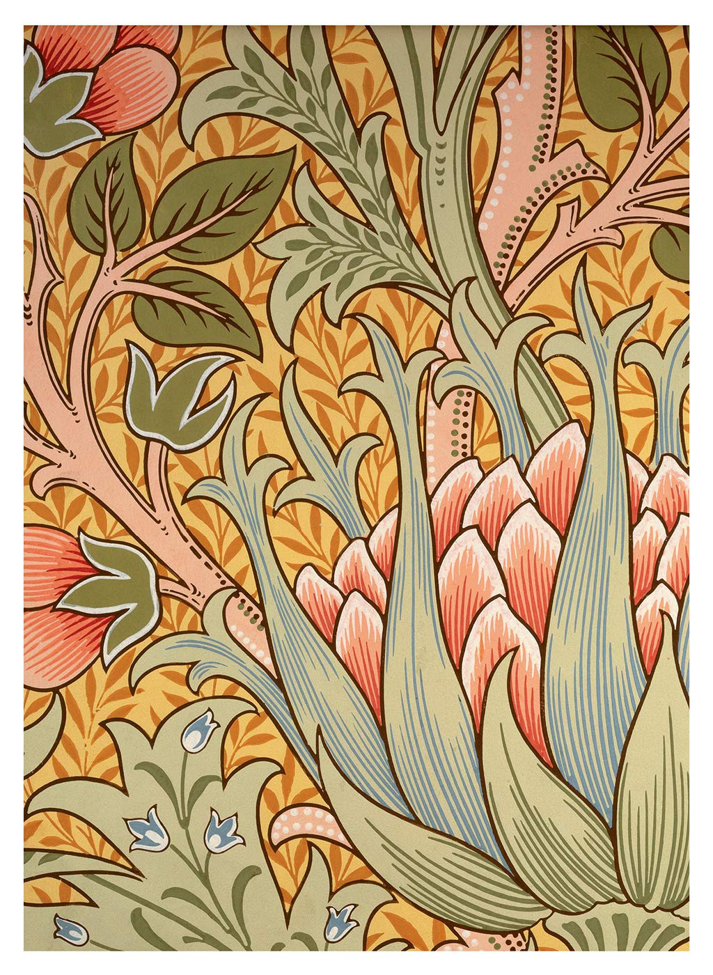 William Morris Arts and Crafts Designs: A Book of Postcards, 30 ...