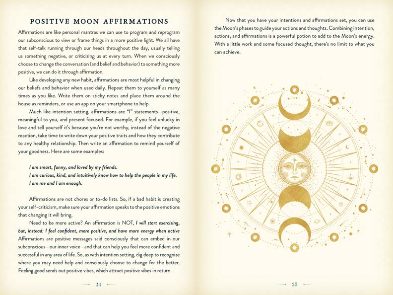 Moon Rituals Book A Guide to Moon Magic (Kit), Harness the Power of the Lunar Cycles with ...