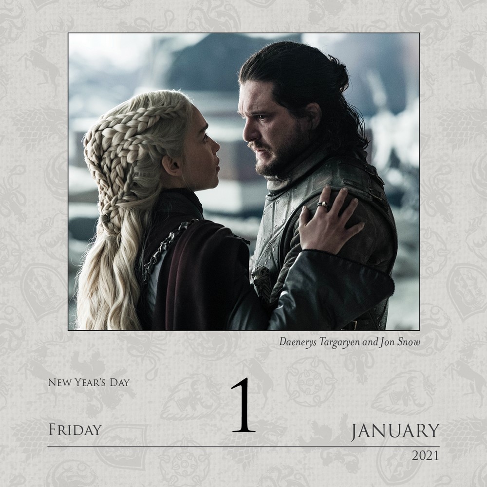Game of Thrones - 2021 Daily Desk Calendar by Warner Brothers ...
