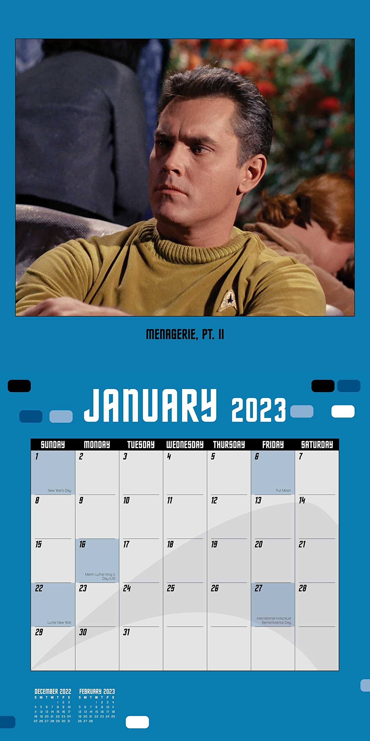 Star Trek - 2023 Wall Calendar by Cbs | The Original Series | 9780789342669  | Booktopia