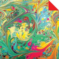 Origami Paper 200 sheets Marbled Patterns 6