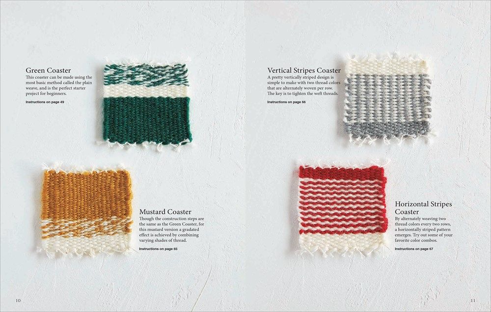 Small Loom Weaving, Easy Projects For Beginners by Ichi.co