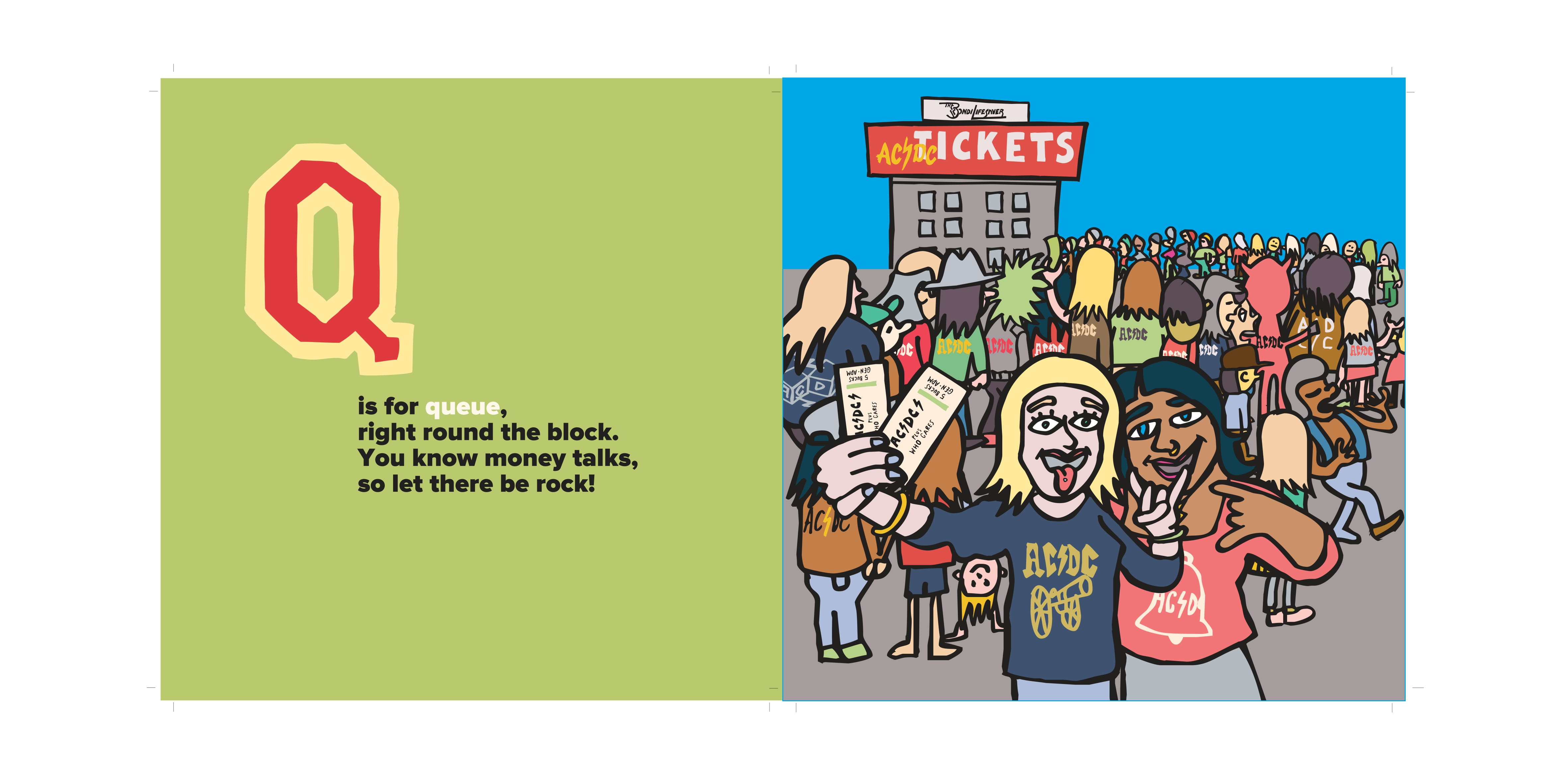 The AC/DC AB/CD - The high voltage alphabet , The Rockin Alphabets by ...