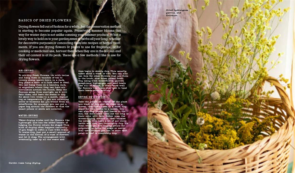 Field, Flower, Vase, Arranging and Crafting with Seasonal and Wild