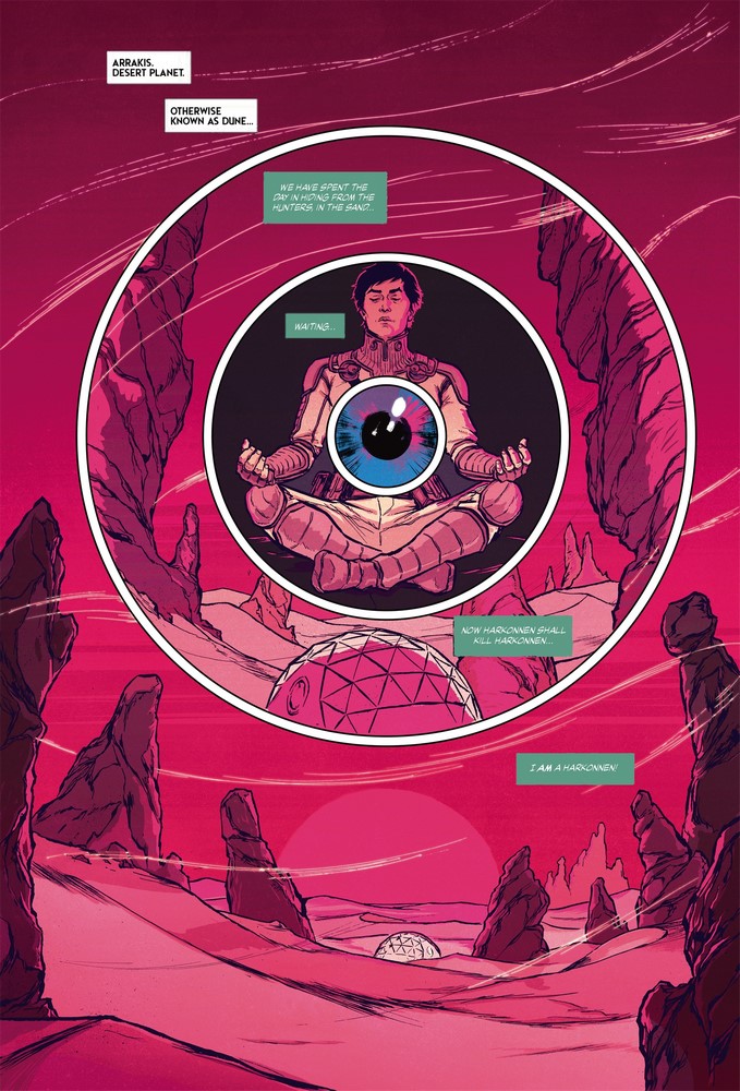 DUNE, The Graphic Novel, Book 2 Muad'Dib by Frank Herbert