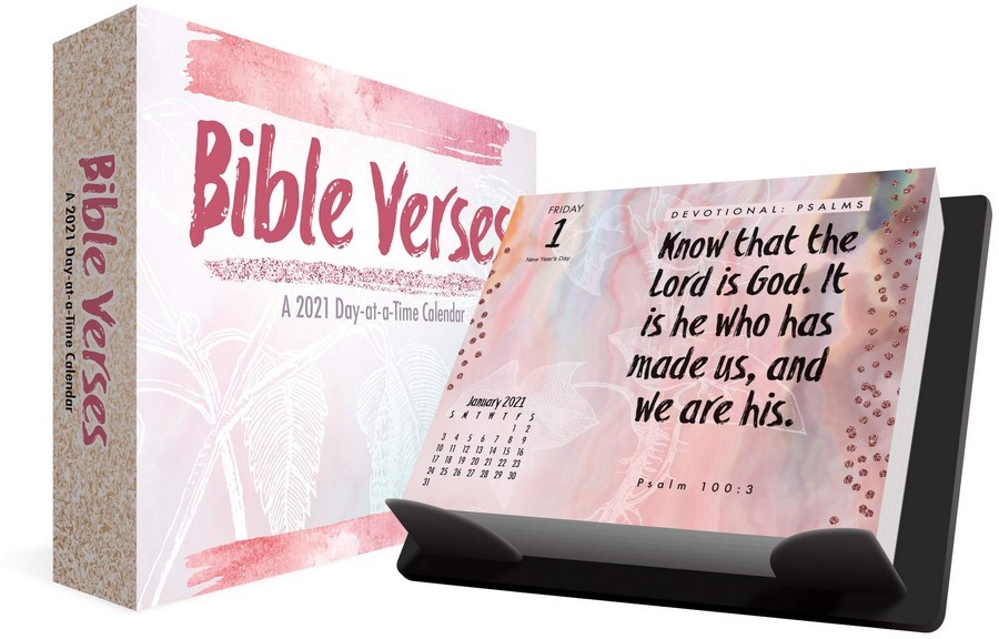Bible Verses - 2021 Daily Desk Calendar by Trends | 9781438873992 |  Booktopia