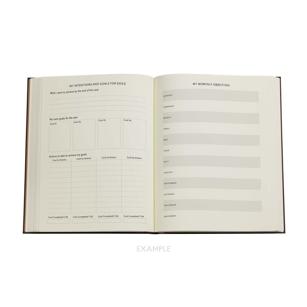2022 Azure, Ultra, (Week At A Tie-Vertical) Flexi Diary