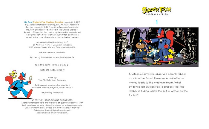 Go Fun! Slylock Fox Mystery Puzzles, Go Fun! by Bob Weber | 9781449469009 | Booktopia