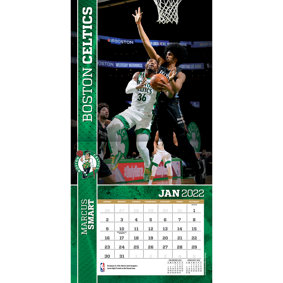 Celtics 2022 Schedule Boston Celtics - 2022 Wall Calendar By The Lang Companies | 9781469386683 |  Booktopia