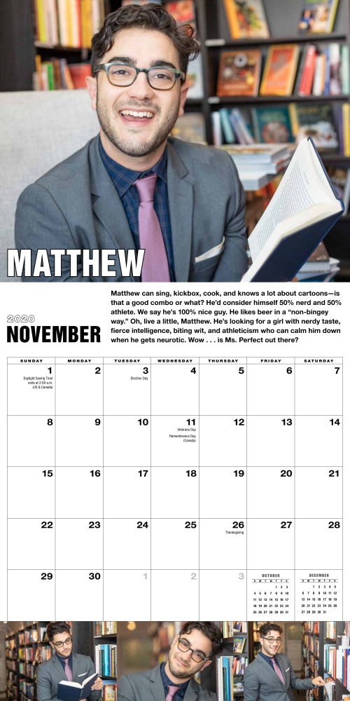 Nice Jewish Guys Wall Calendar 2020 by Workman Calendars