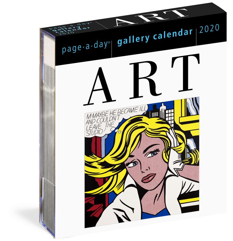 Art 2020 PageADay Gallery Desk Calendar by Workman Calendars