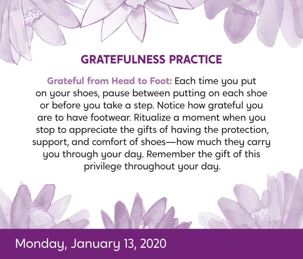 A Year Of Gratitude 2020 Page A Day Desk Calendar Inspiration For 