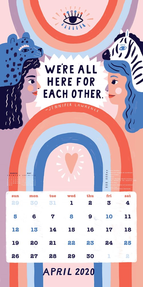 The Future Is Female Calendar 2025 