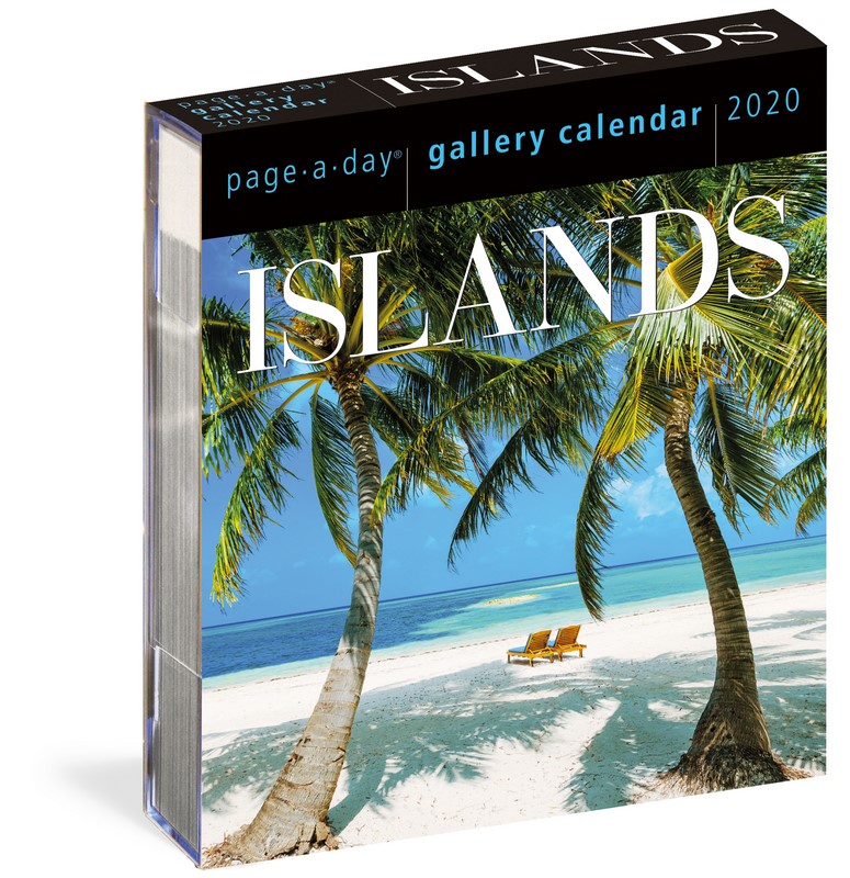 Islands 2020 Page A Day Gallery Desk Calendar By Workman Calendars 