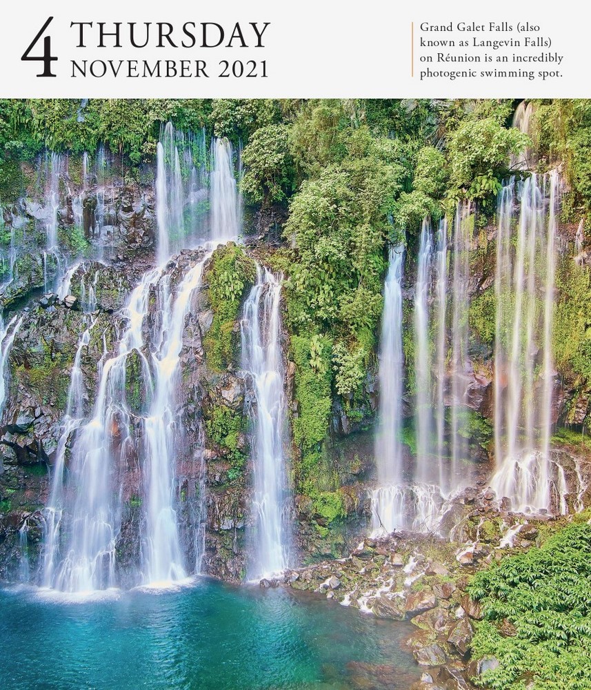 Islands 2021 Daily Desk Calendar, PageADay Gallery Calendar by