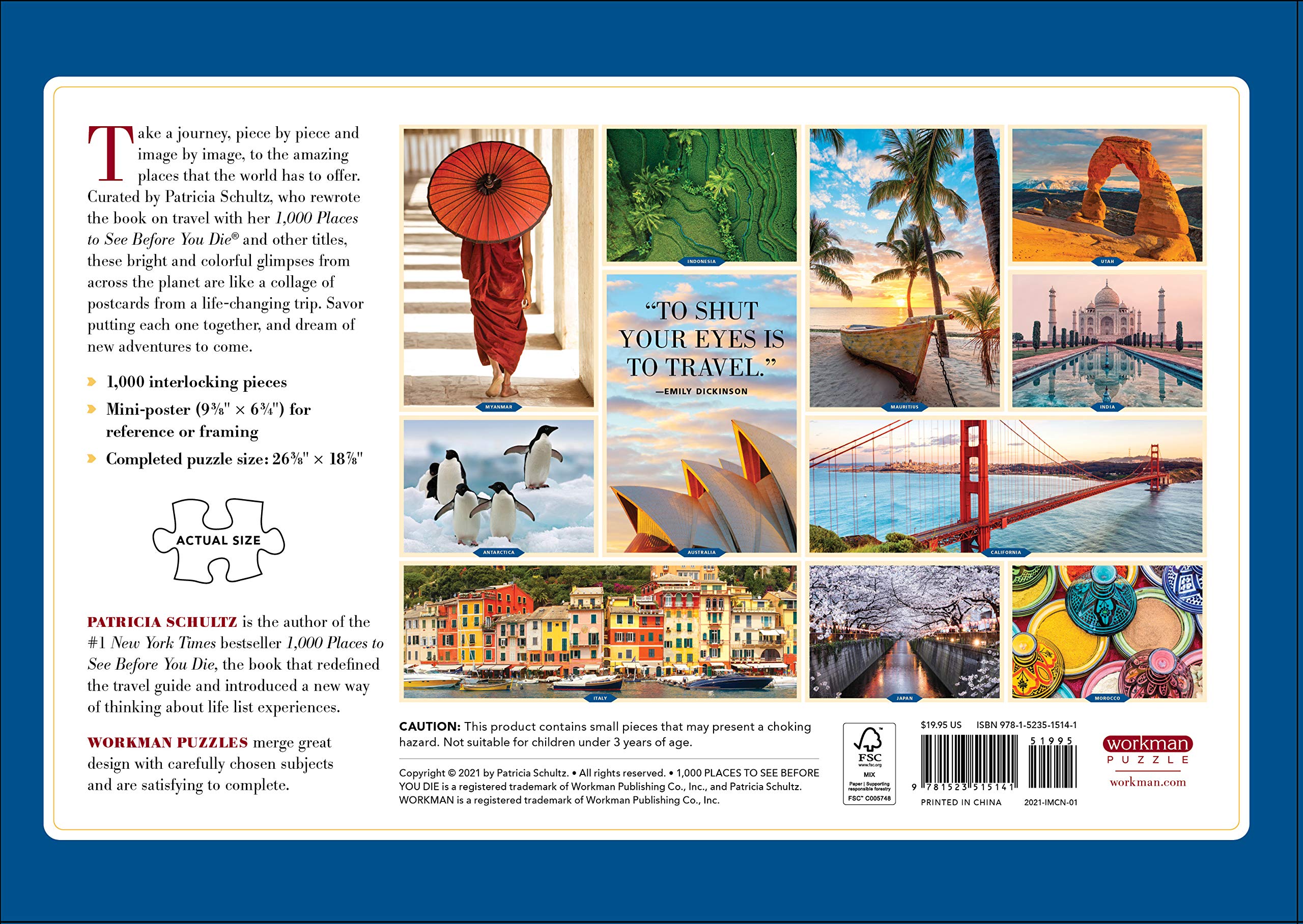 1000 places to see before you die patricia schultz