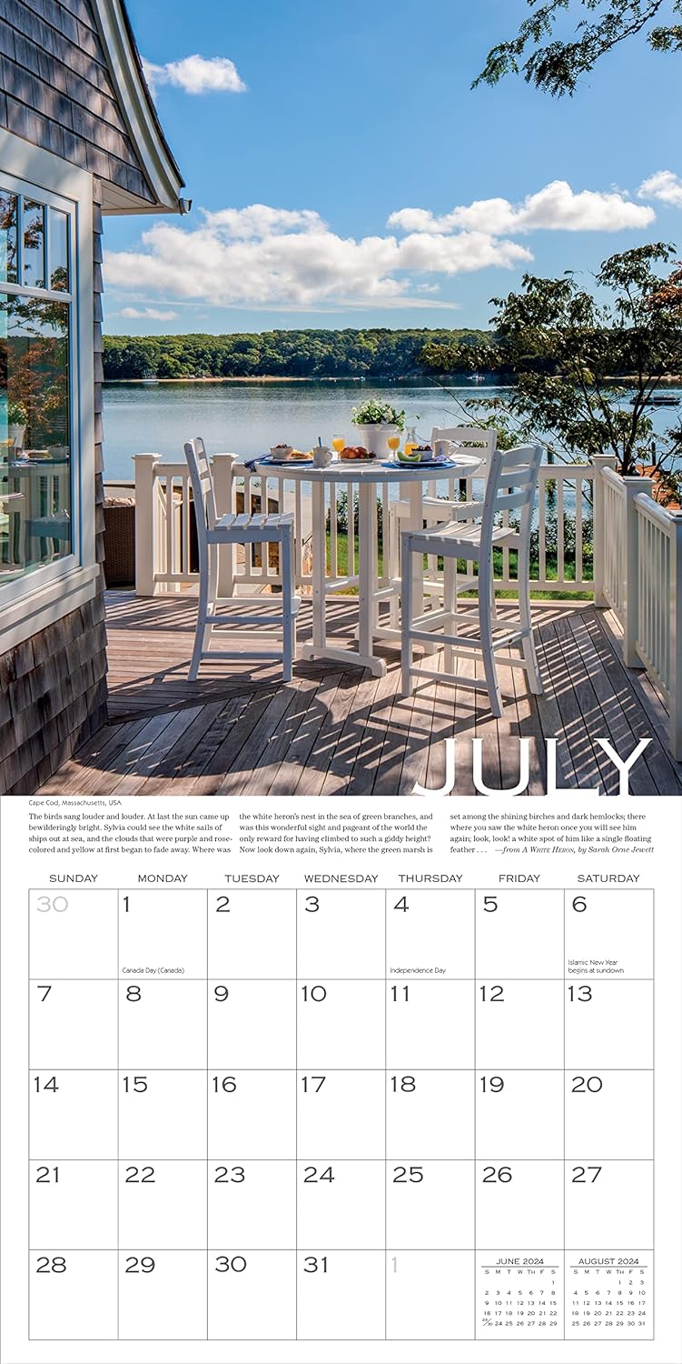Out on the Porch 2024 Wall Calendar, Porch Living for Every Day of