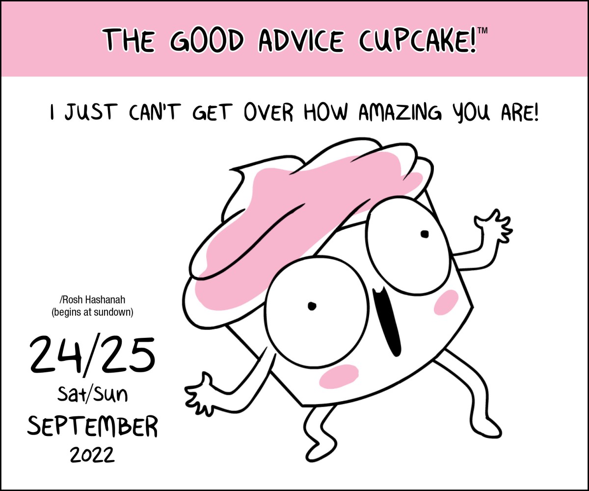 Good Advice Cupcake 2022 Daily Desk Calendar, Daily compliments so Good Advice Cupcake Calendar 2025