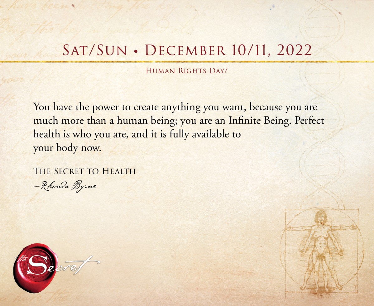 The Secret Masterclass 2022 Desk Calendar, The Secret to Love, Health