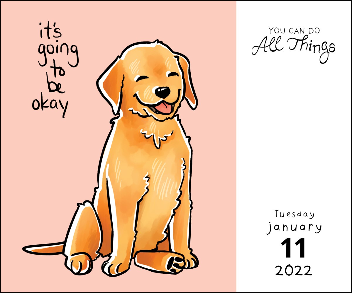 You Can Do All Things 2022 Daily Desk Calendar, Daily Affirmations