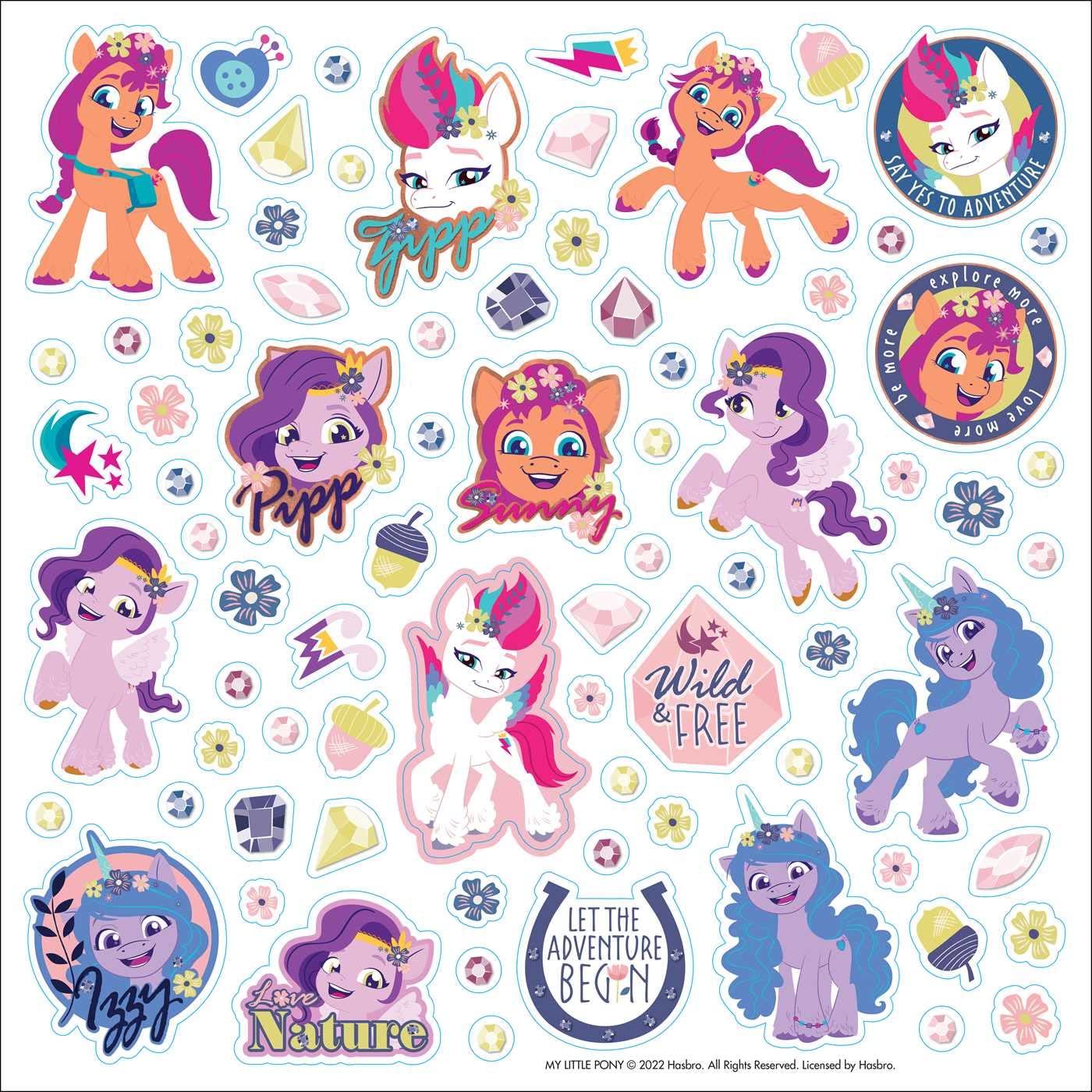 my-little-pony-2023-wall-calendar-by-hasbro-9781524874346-booktopia