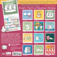 Sandra Boynton's Every Day's a Fabulous Holiday - 2023 Wall Calendar by