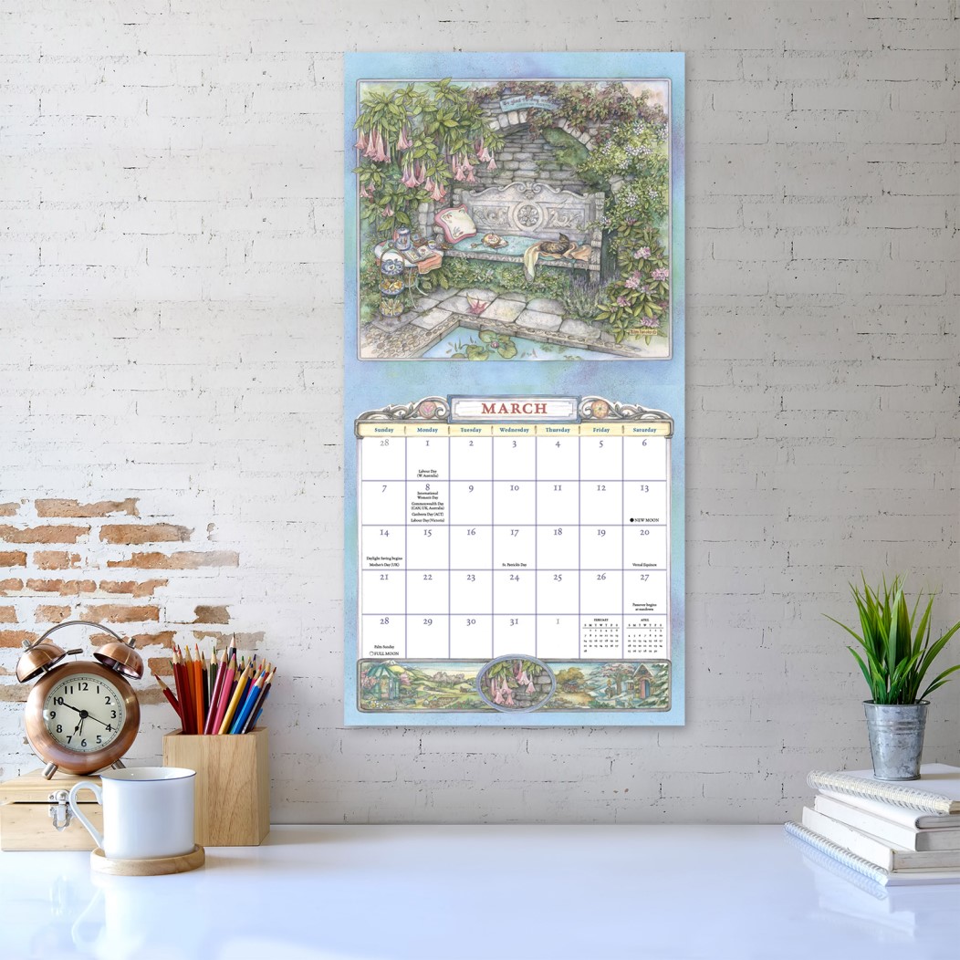 2021 the Cobblestone Way 16Month Wall Calendar by Kim Jacobs