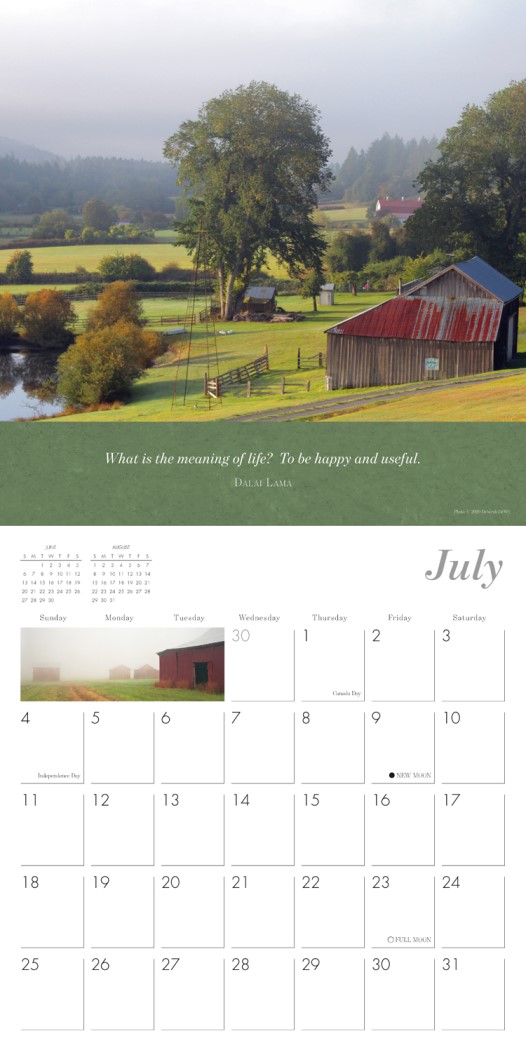 Simplicity: Inspirations for a Simpler Life - 2021 Wall Calendar by