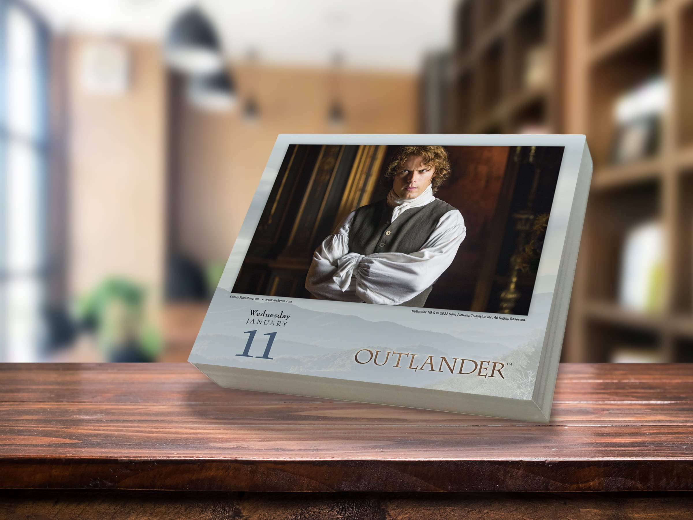 Outlander 2023 Daily Desk Calendar by Sellers Publishing