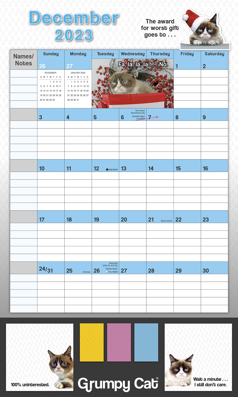 Grumpy Cat - 2023 17-Month Planner by Grumpy Cat Limitied | August  2022-December 2023 (With Sticky Notes!) | 9781531917456 | Booktopia