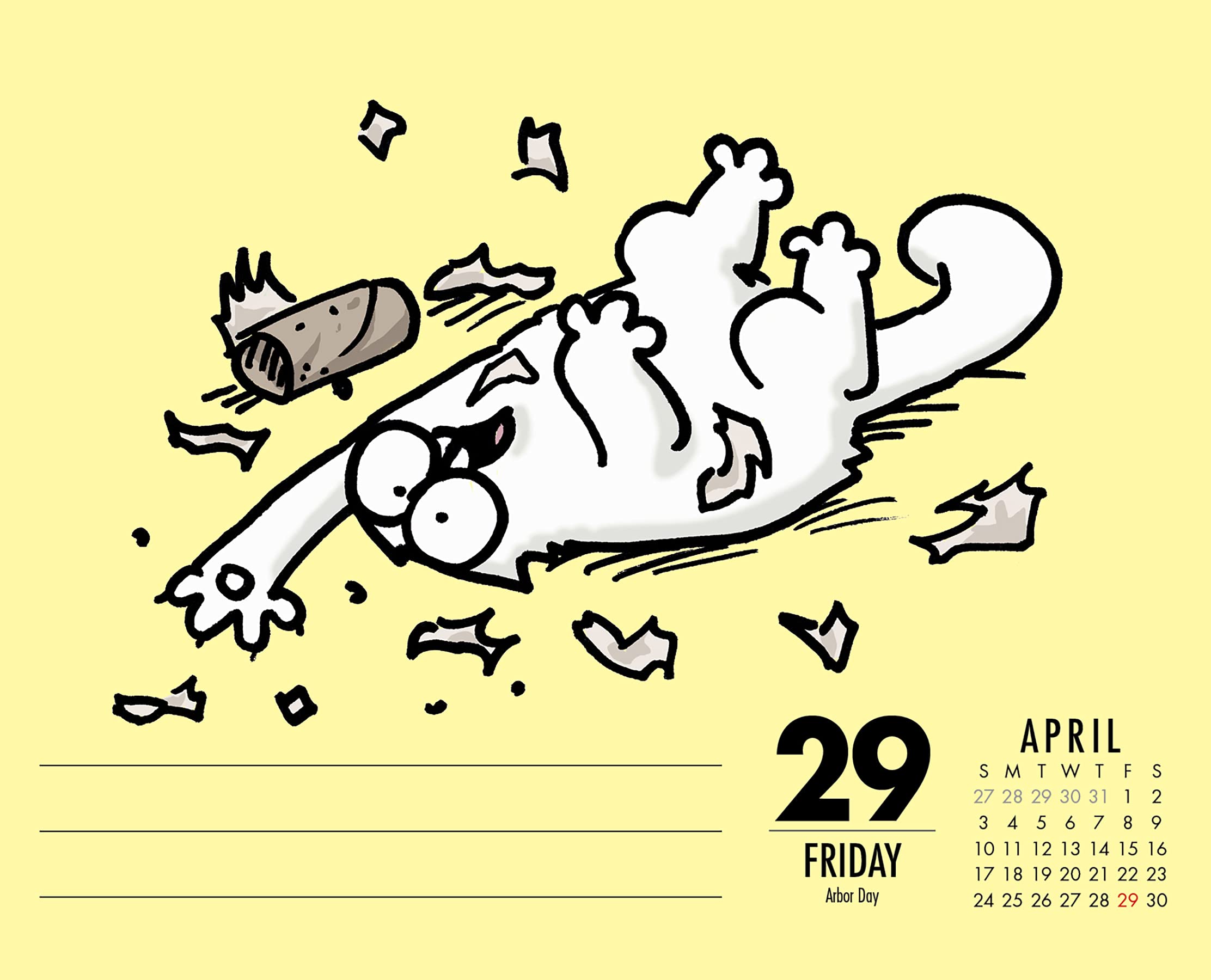 Simon's Cat 2022 Desk Calendar by Simon Toefield 9781549220630 Booktopia