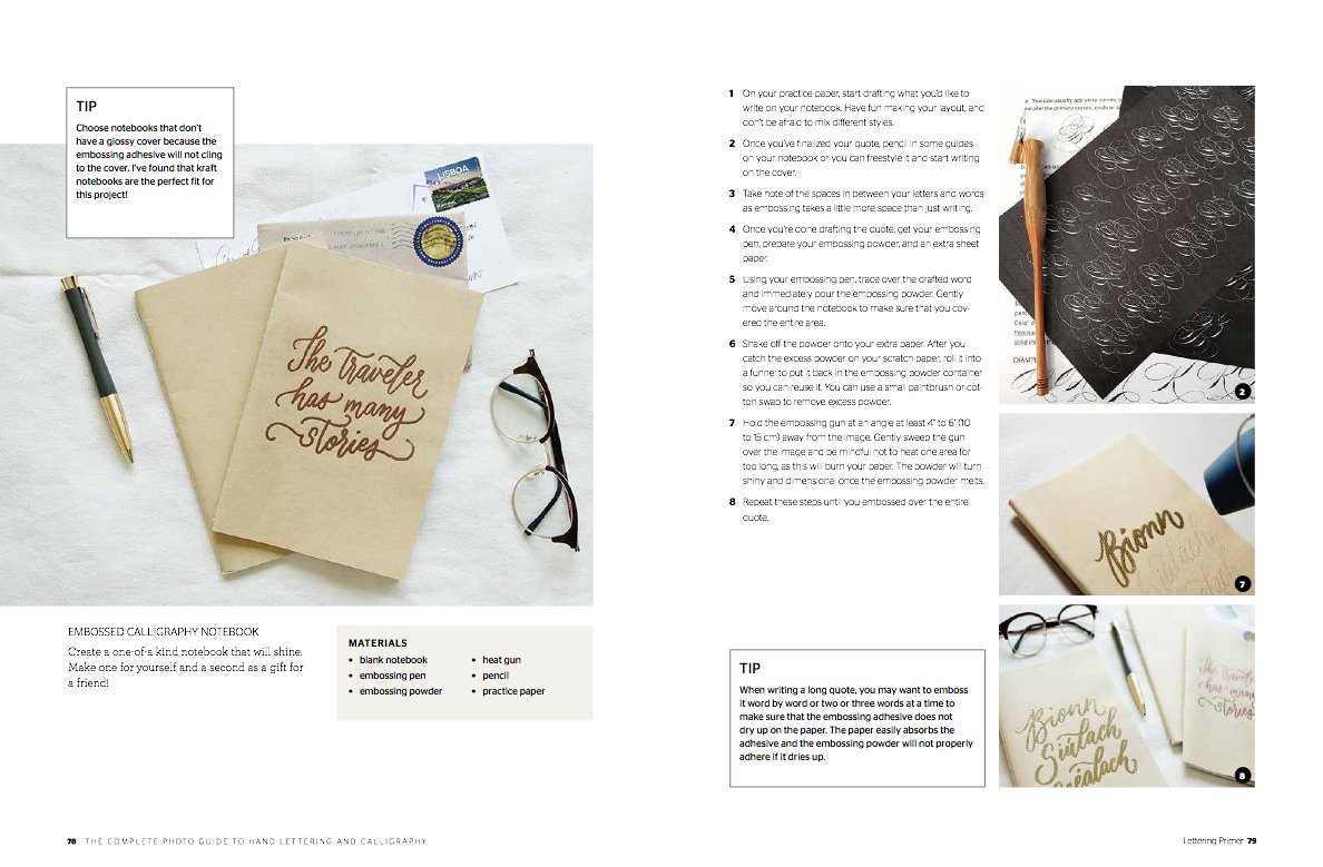 The Complete Photo Guide to Hand Lettering and Calligraphy, Complete ...