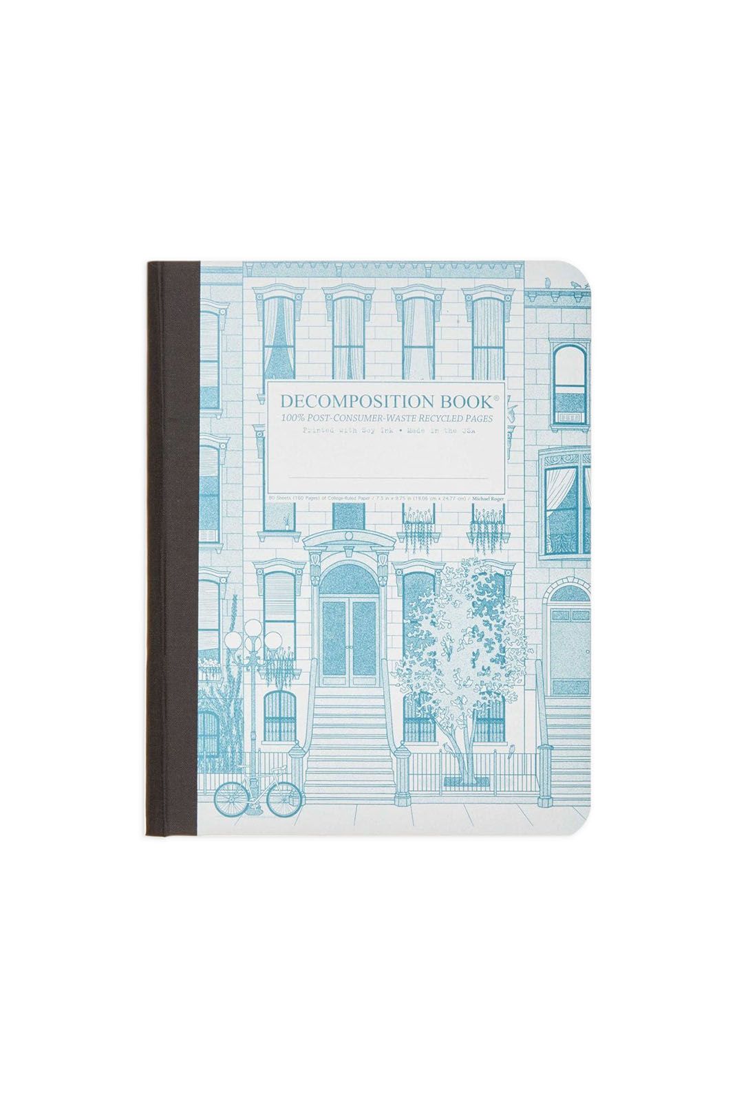 Notebook Ruled Large Brownstone 9781592541140