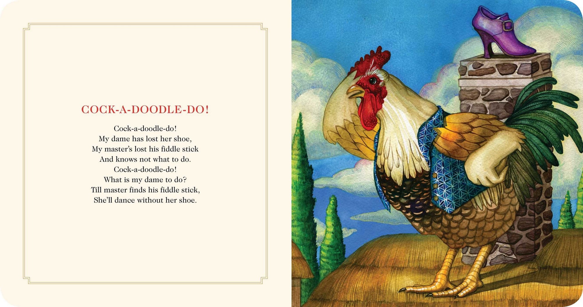 Classic Nursery Rhymes Oversized Padded Board Book, A Collection of