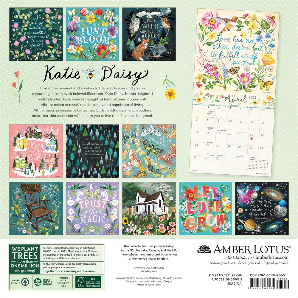 Katie Daisy Let Love Grow 2024 Wall Calendar By Katie Daisy katie-daisy-let-love-grow-2024-wall-calendar-by-katie-daisy
